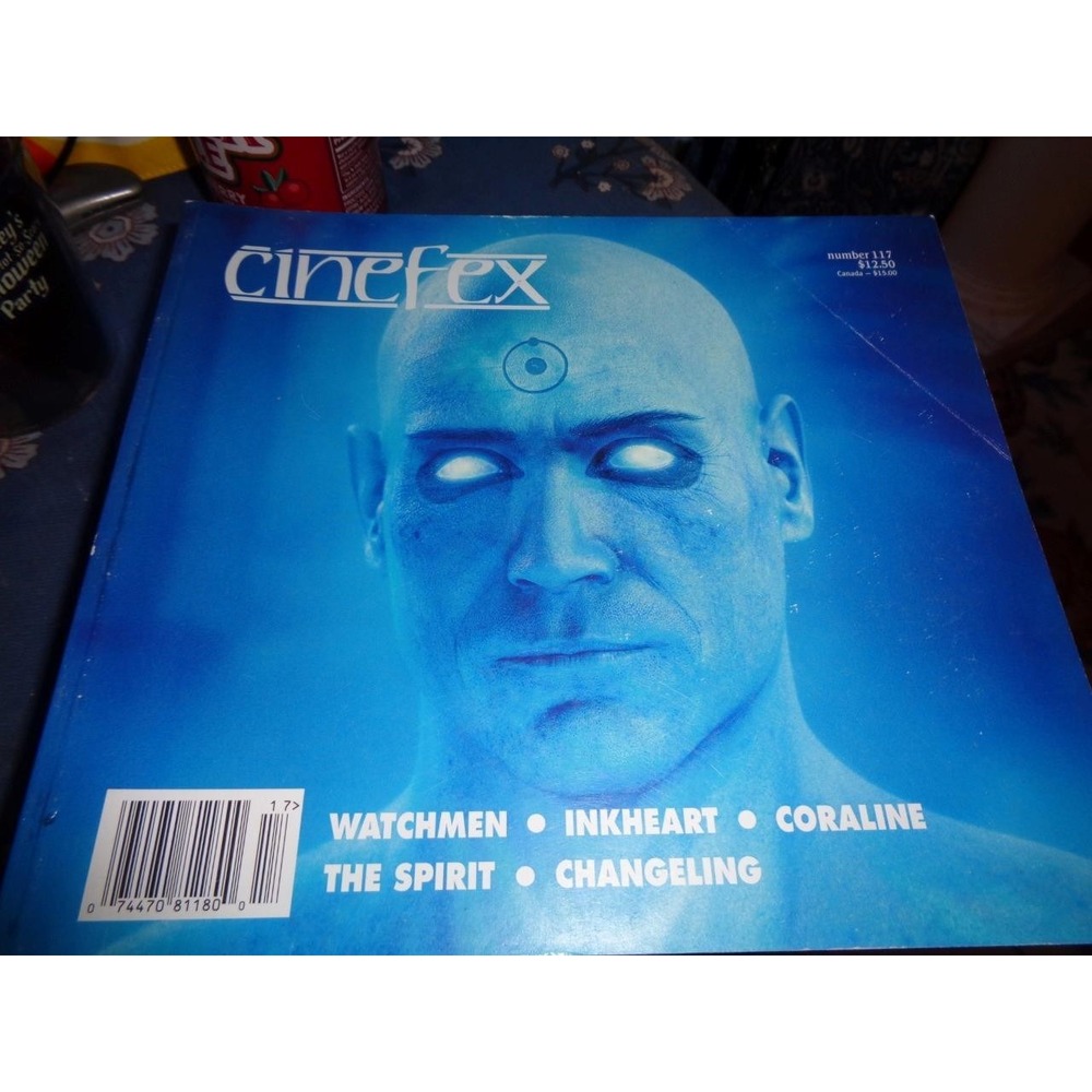 Cinefex Magazine 117 Watchmen Coraline The Spirit Inkheart Changeling